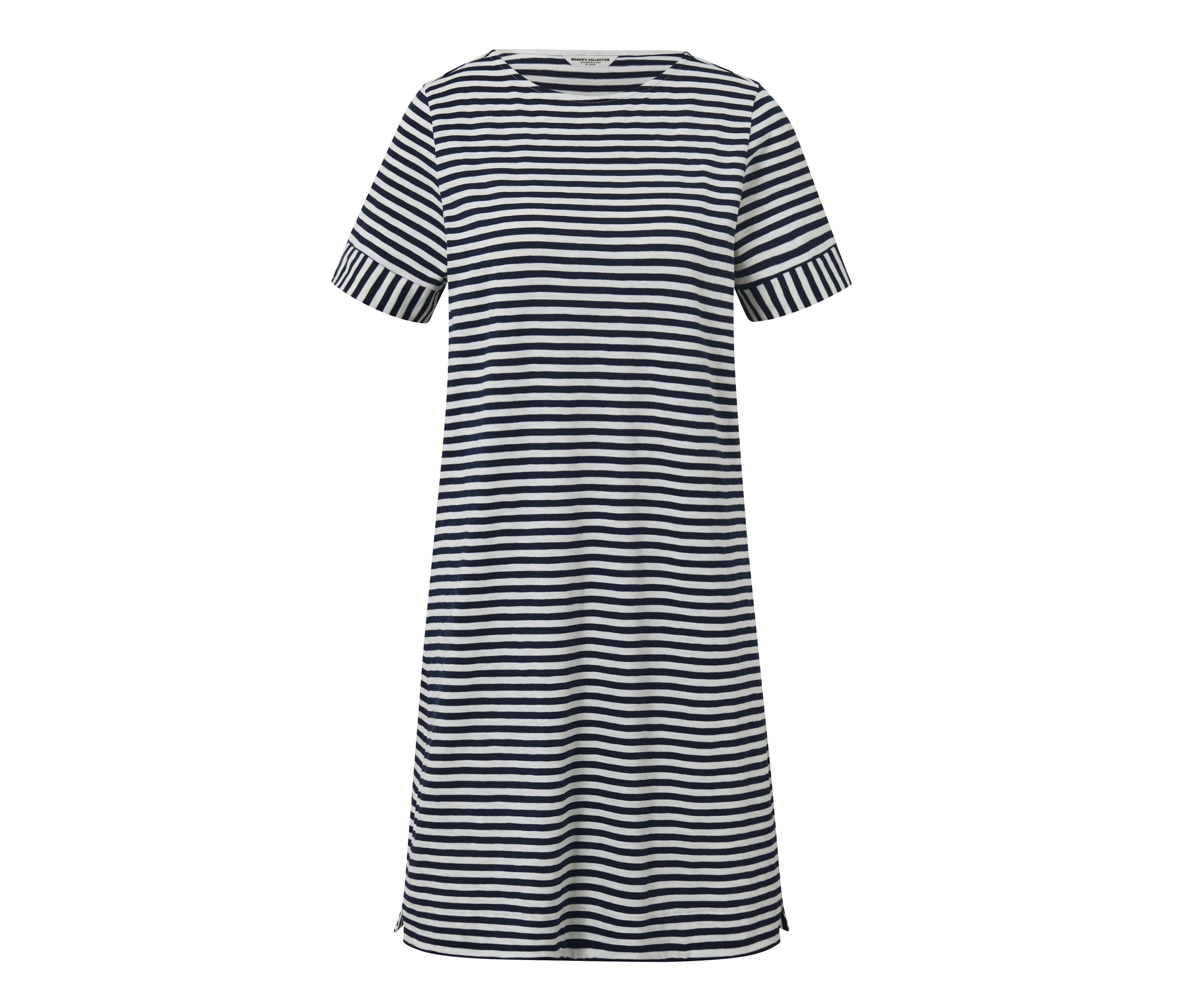 Tchibo - Gestreiftes Jerseykleid - Damen - Gr. L - dunkelblau/gestreift