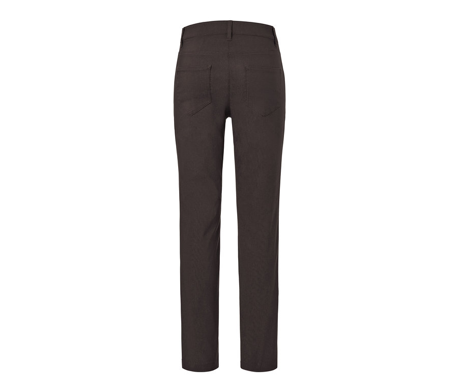 Rückansicht einer braunen Bengalin-Hose.