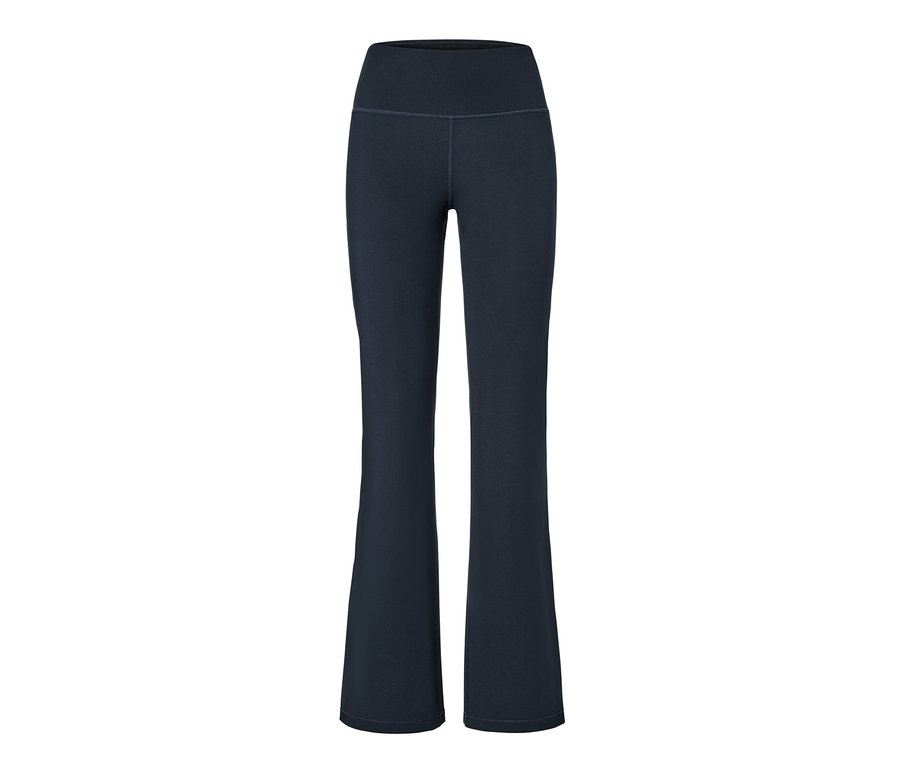 Dunkelblaue Bodyforming-Sporthose.