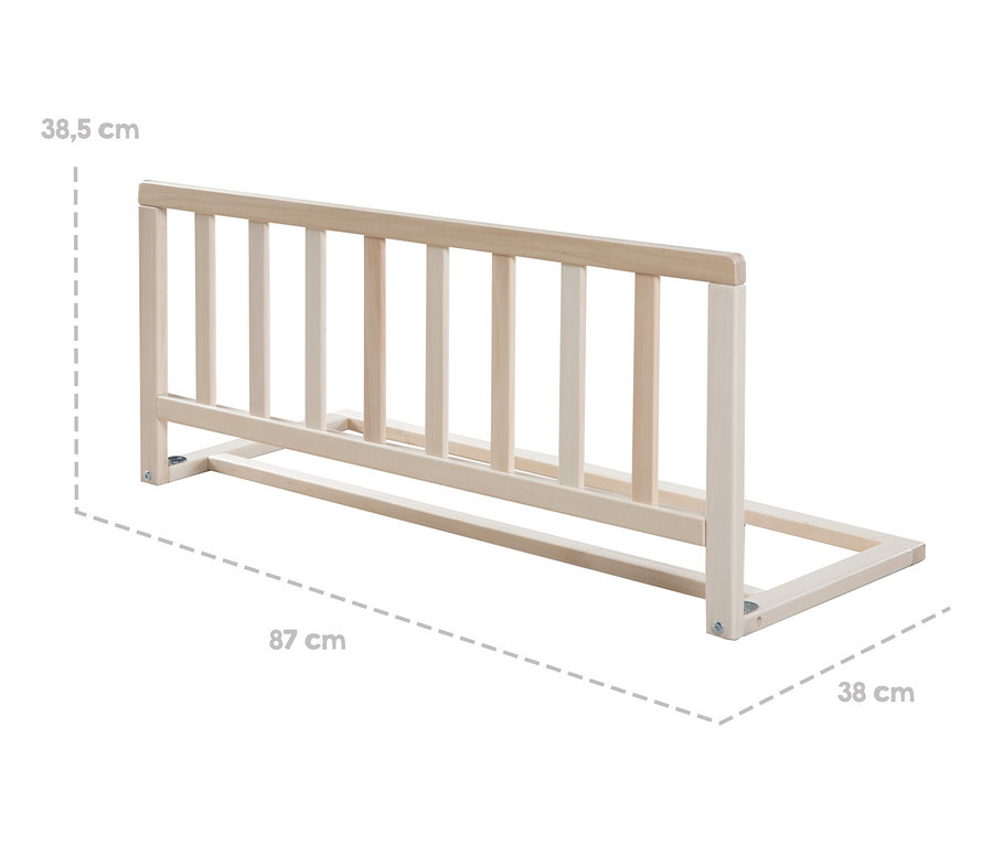 roba Babyschutzgitter, ca. 90 cm, Holz naturfarben.