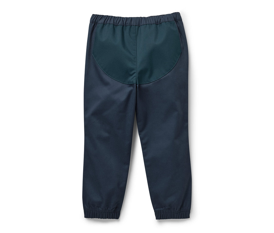 Marineblaue Kinder-Outdoorhose.