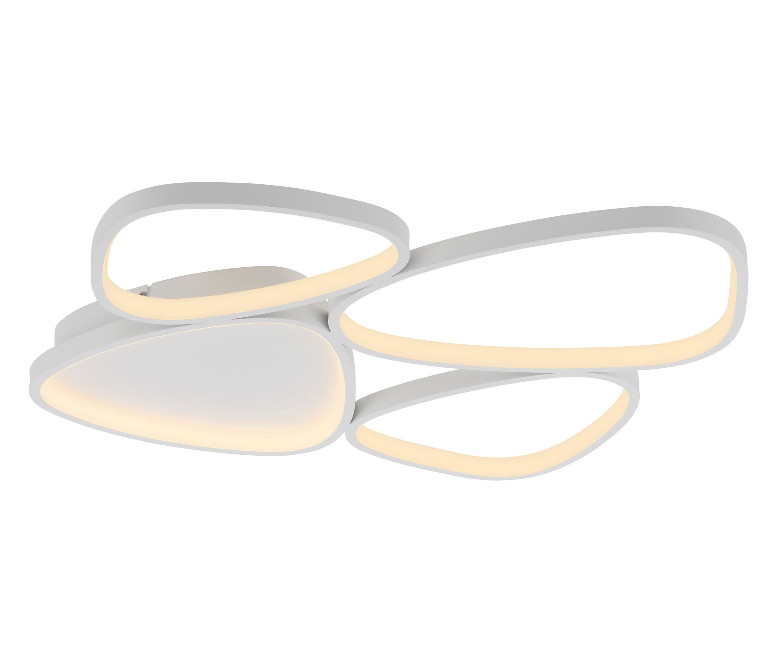 JUST LIGHT LED Deckenleuchte LED Deckenlampe SW PEBBLES Produktbeschreibung