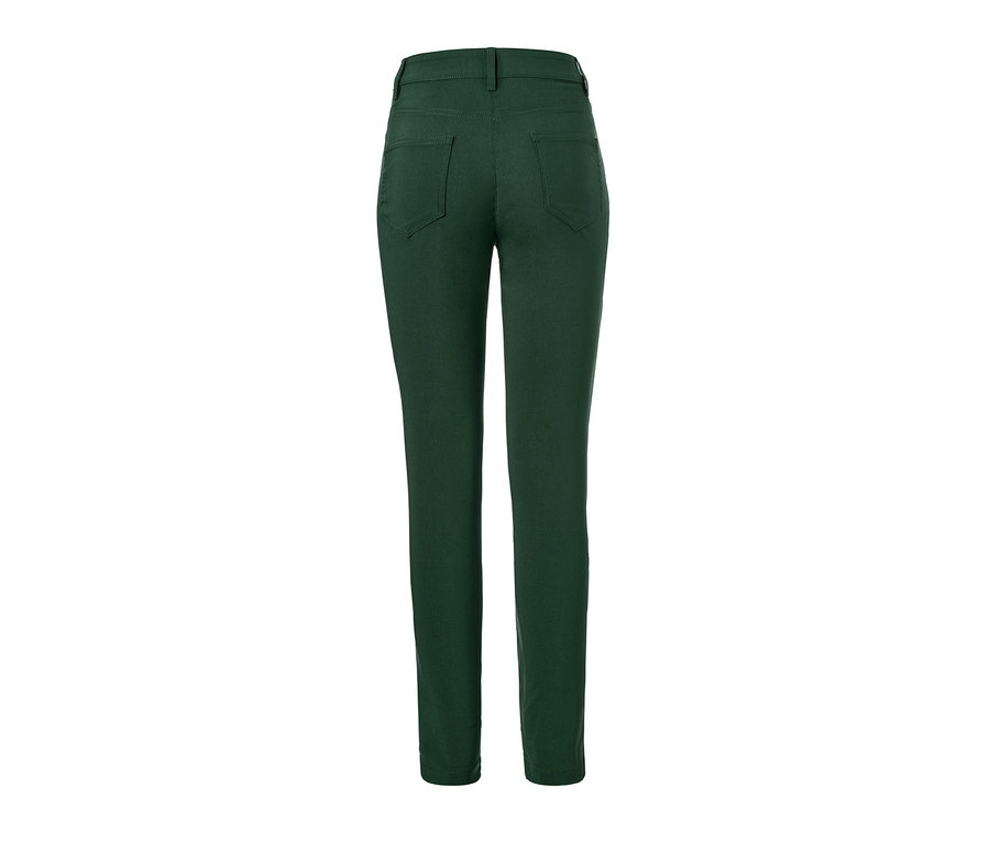 Rückansicht einer grünen Bengalin-Hose.
