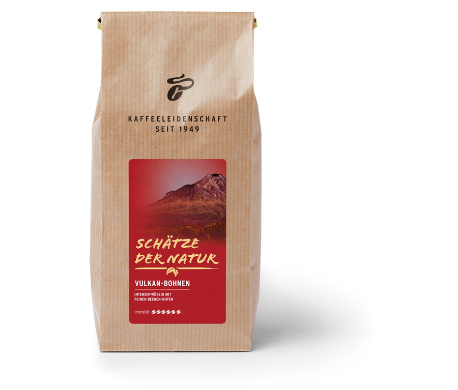 Packung Vulkan-Bohnen - 1 kg ganze Bohne.