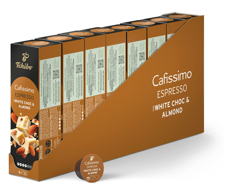 Cafissimo Flavoured Espresso - White Choc & Almond - 80 Kapseln