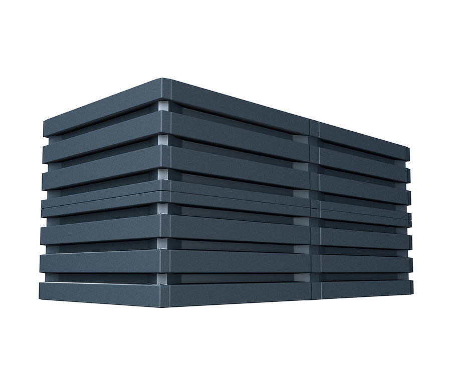 Detailansicht des Garantia Skyline Hochbeets, ca. 161 x 75 x 80 cm.