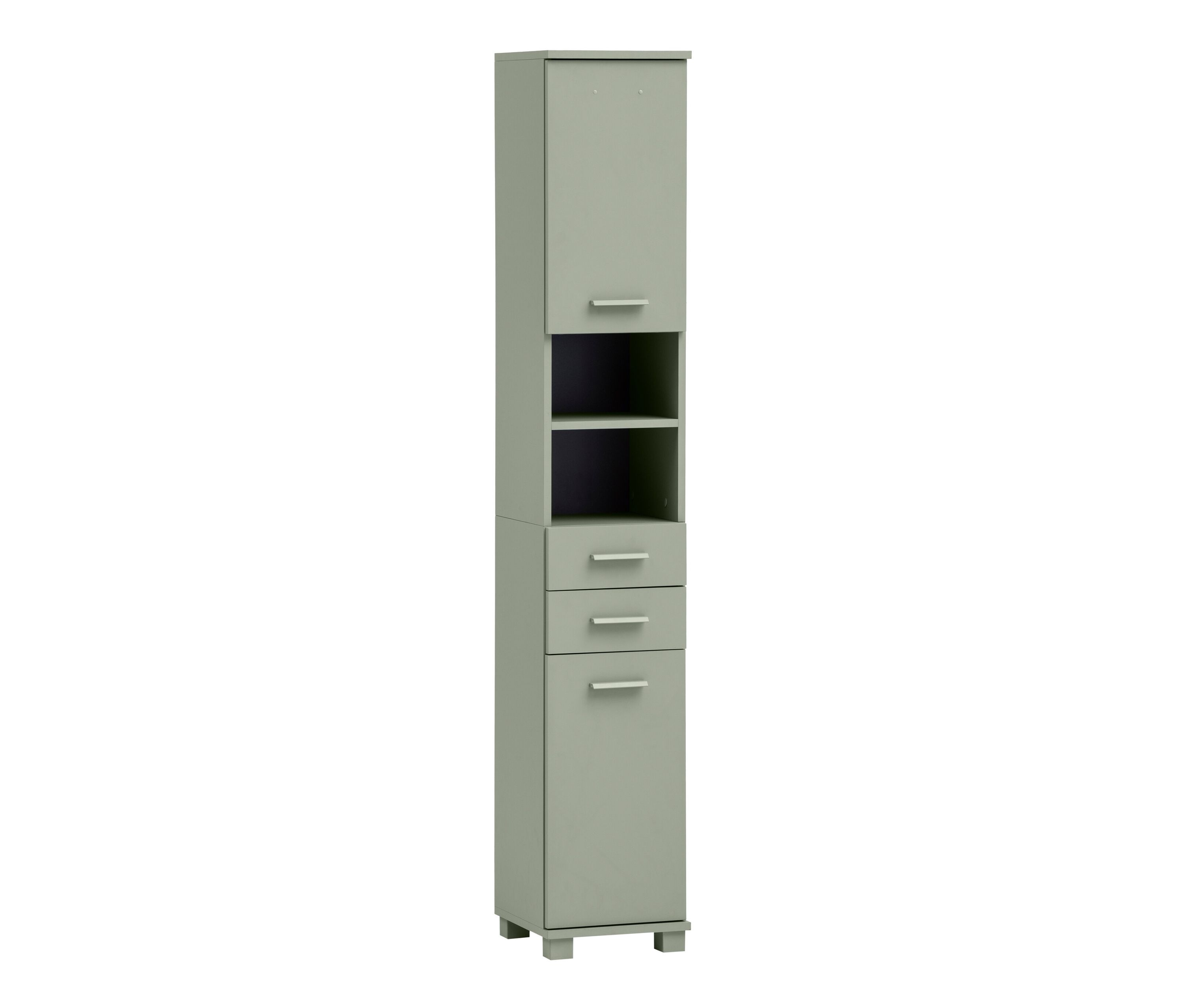 Tchibo - Hochschrank »Mono« - 30,5x32,5x181cm - anthrazit - Holz / Metall / Kunststoff