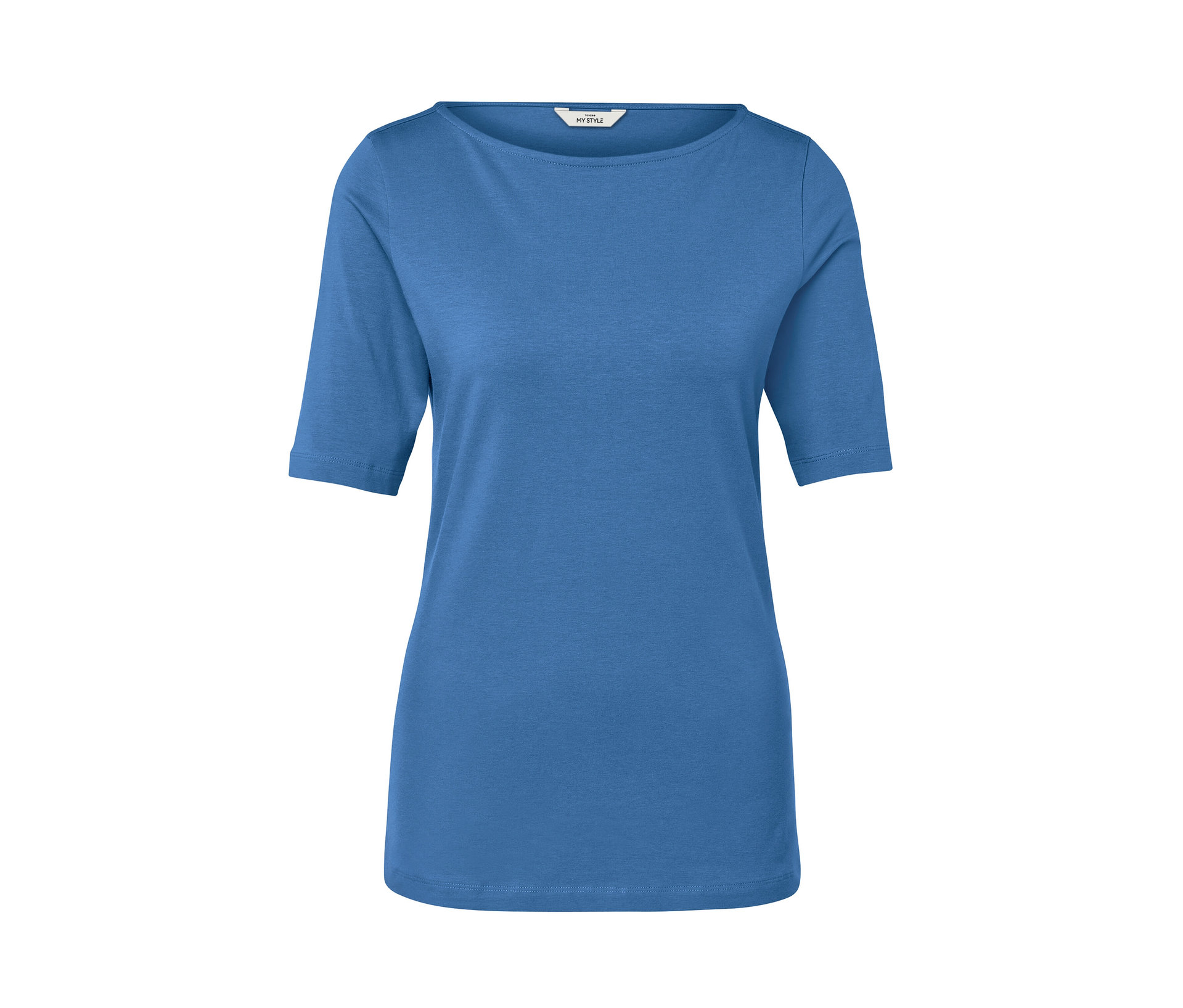 Tchibo - Halbarmshirt - Damen - Gr. L - blau
