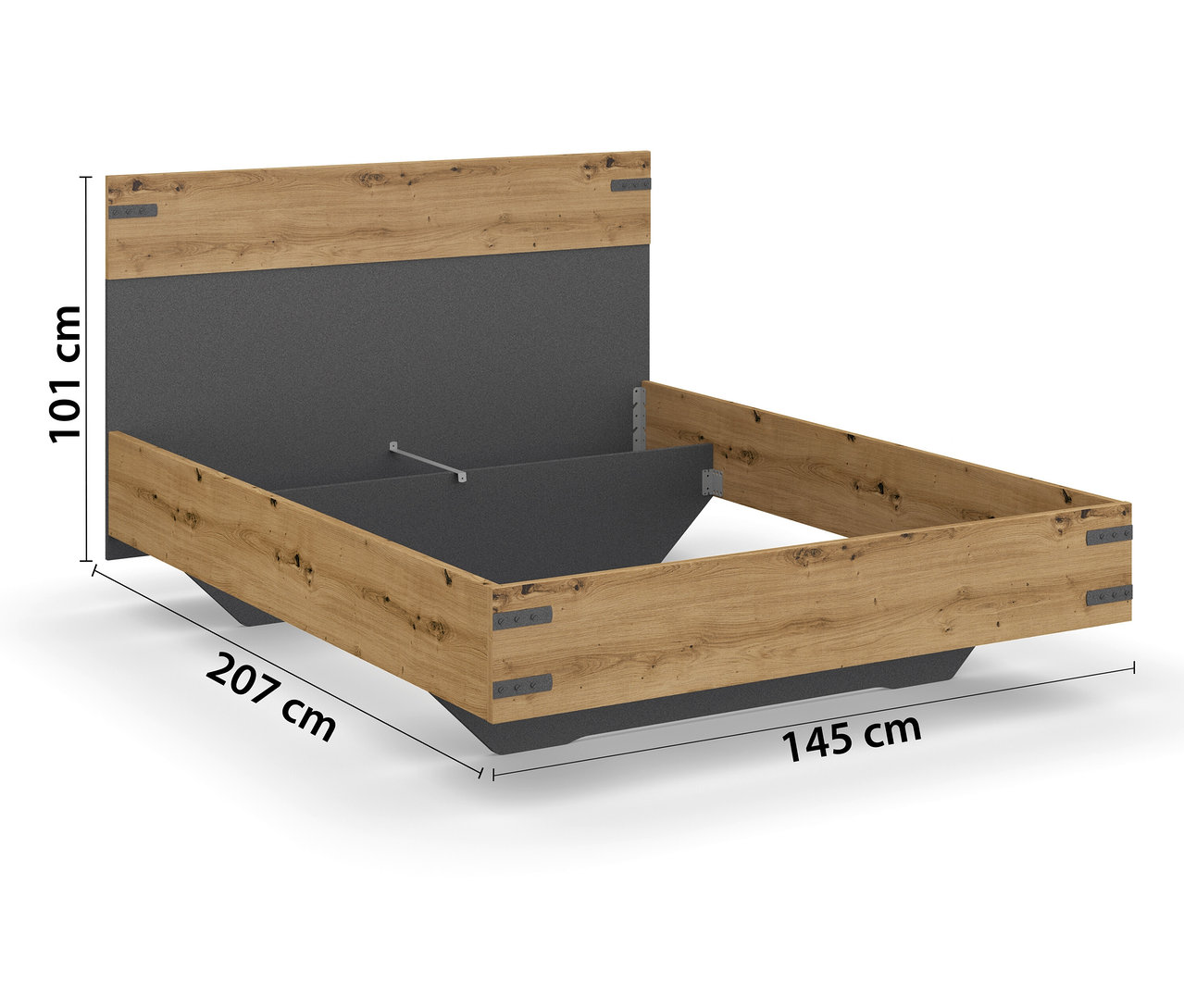 rauch Bett »Butte«, 140 x 200 cm