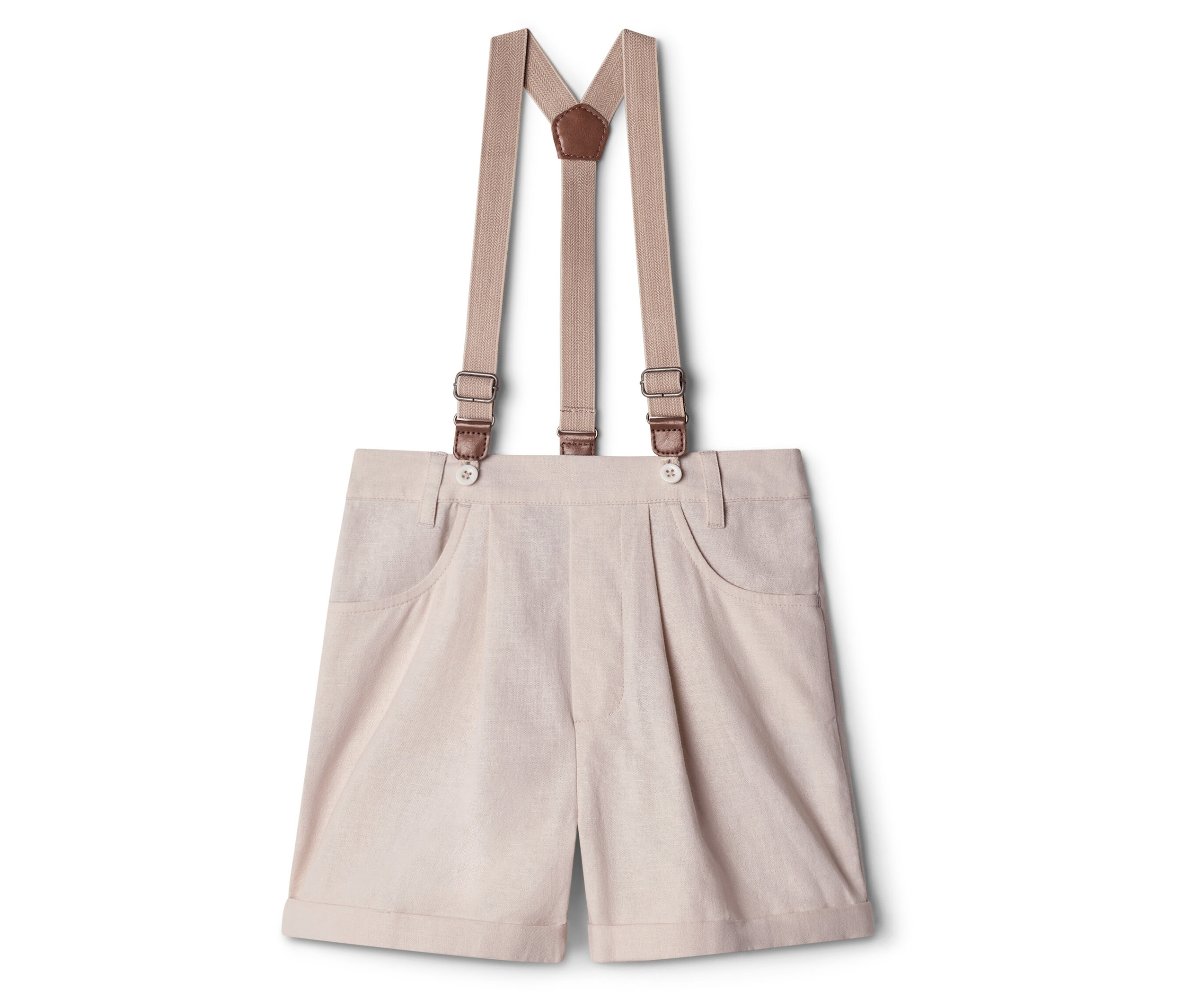 Tchibo - Kinder-Shorts - Gr. 122/128 - dunkelbraun