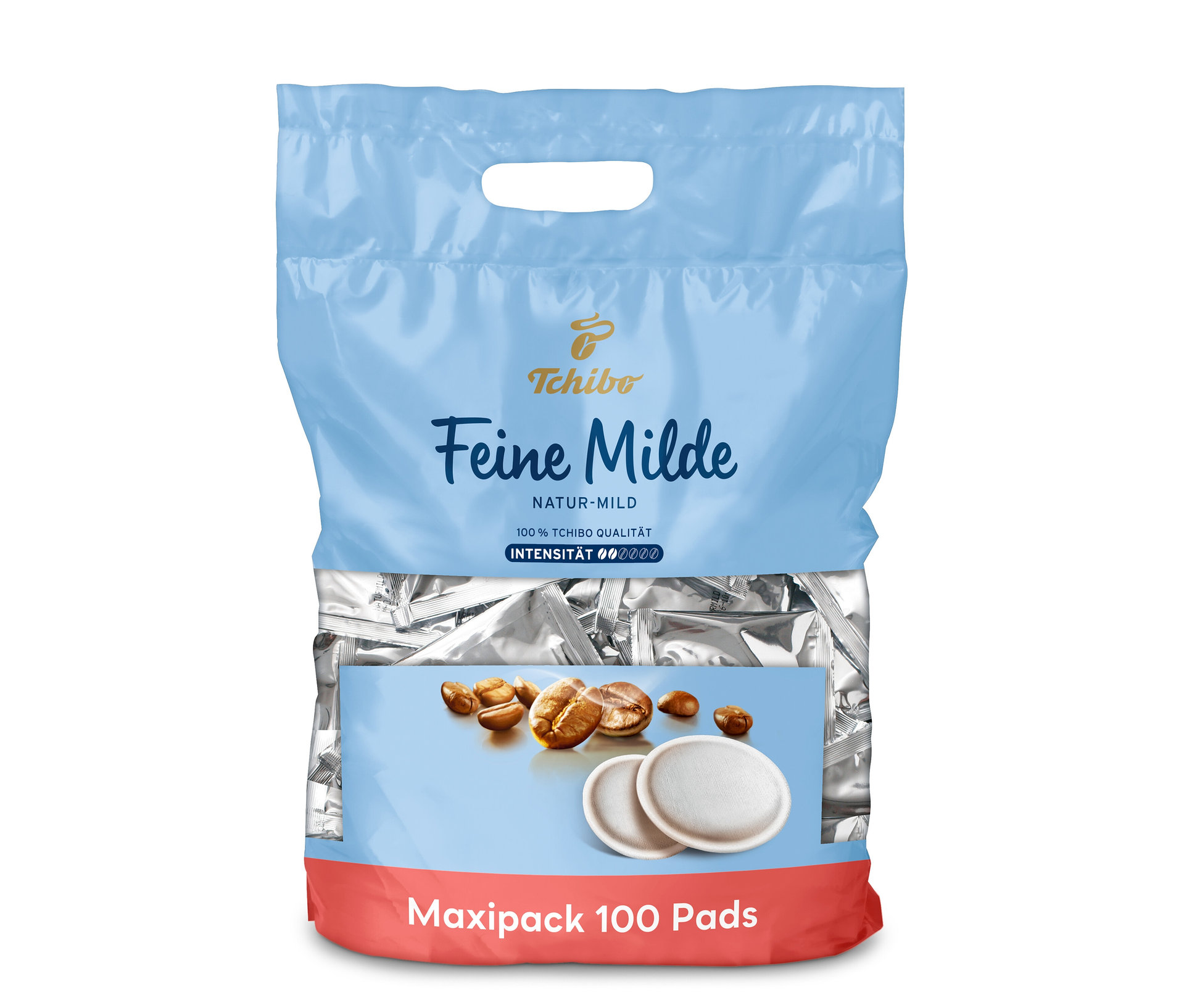 Tchibo - Feine Milde Pads - 100 Pads - Intensität: 2/6