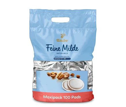 Eine Packung Feine Milde Pads - 100 Pads.