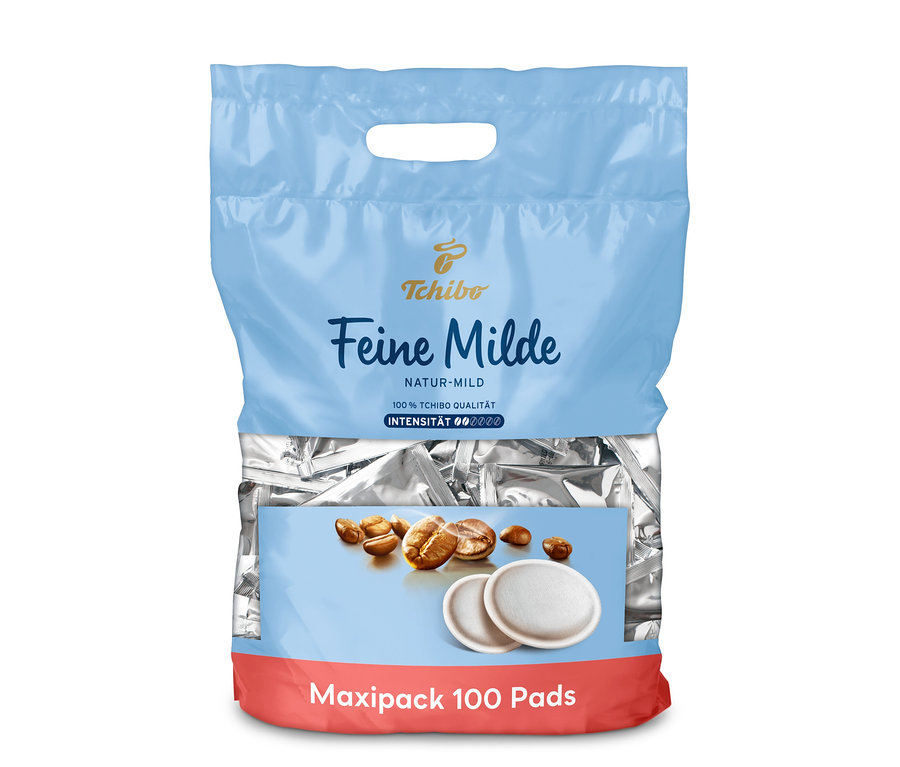 Eine Packung Feine Milde Pads - 100 Pads.