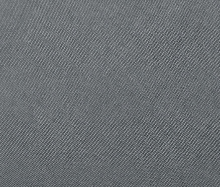 Detailaufnahme eines grauen Stoffes.