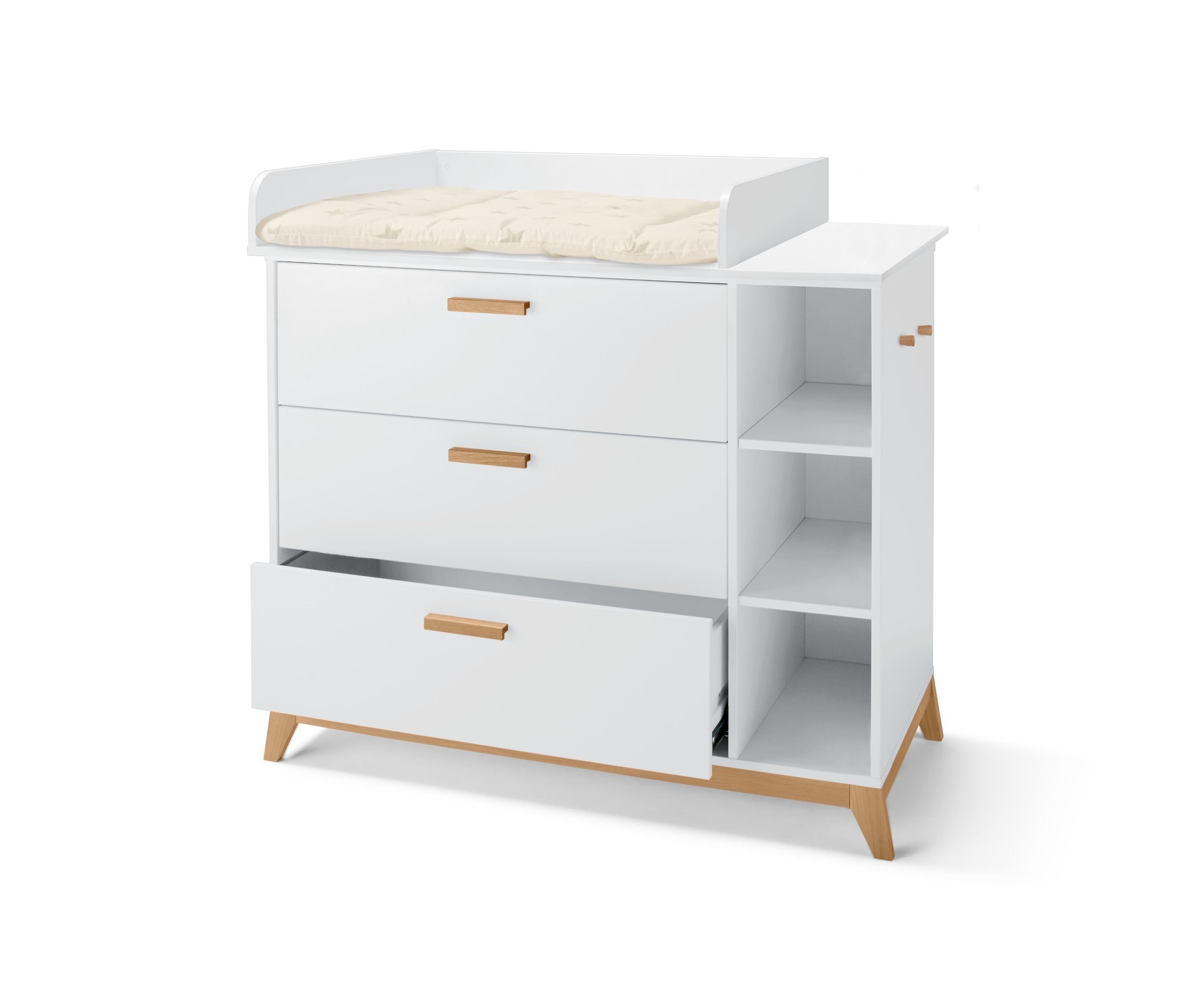 Tchibo - Wickelkommode - 112x77x109,5cm - braun - Holz / Eichenholz