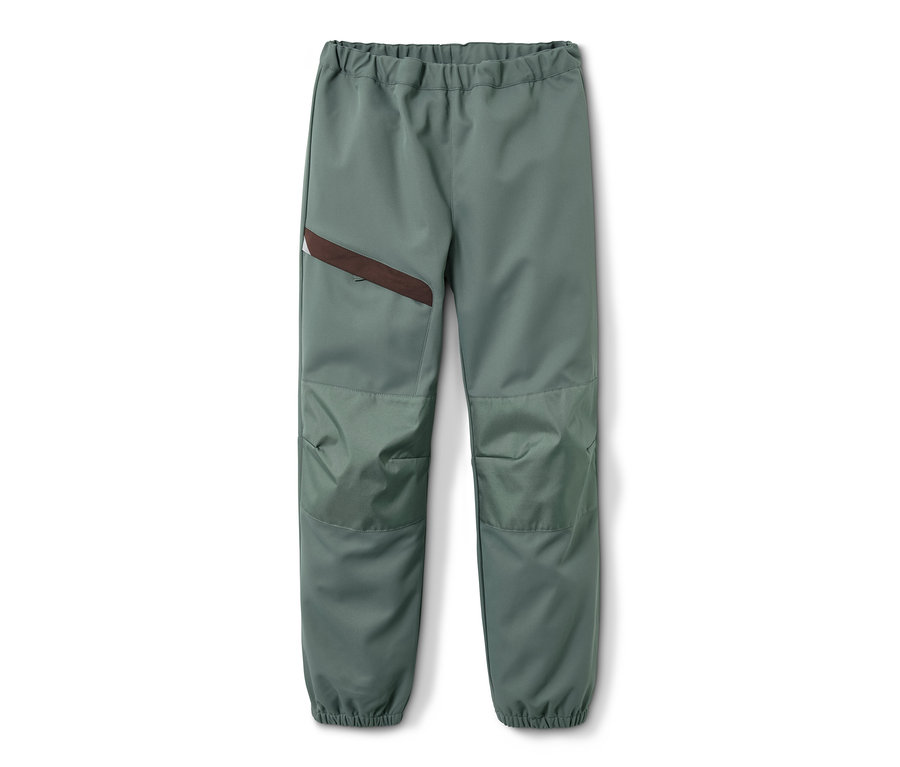 Eine grüne Softshell-Hose.