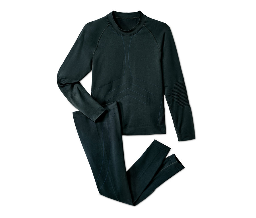 Schwarze Seamless-Funktionsunterwäsche.