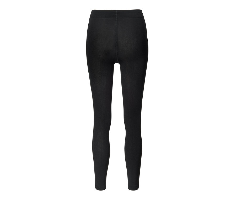 Schwarze Thermoleggings.