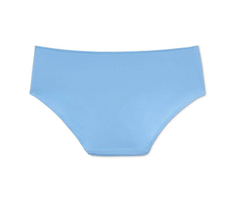 Eine einzelne blaue 3 Pantys