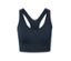 Seamless-Sport-Bustier, dunkelblau - Dunkelblau