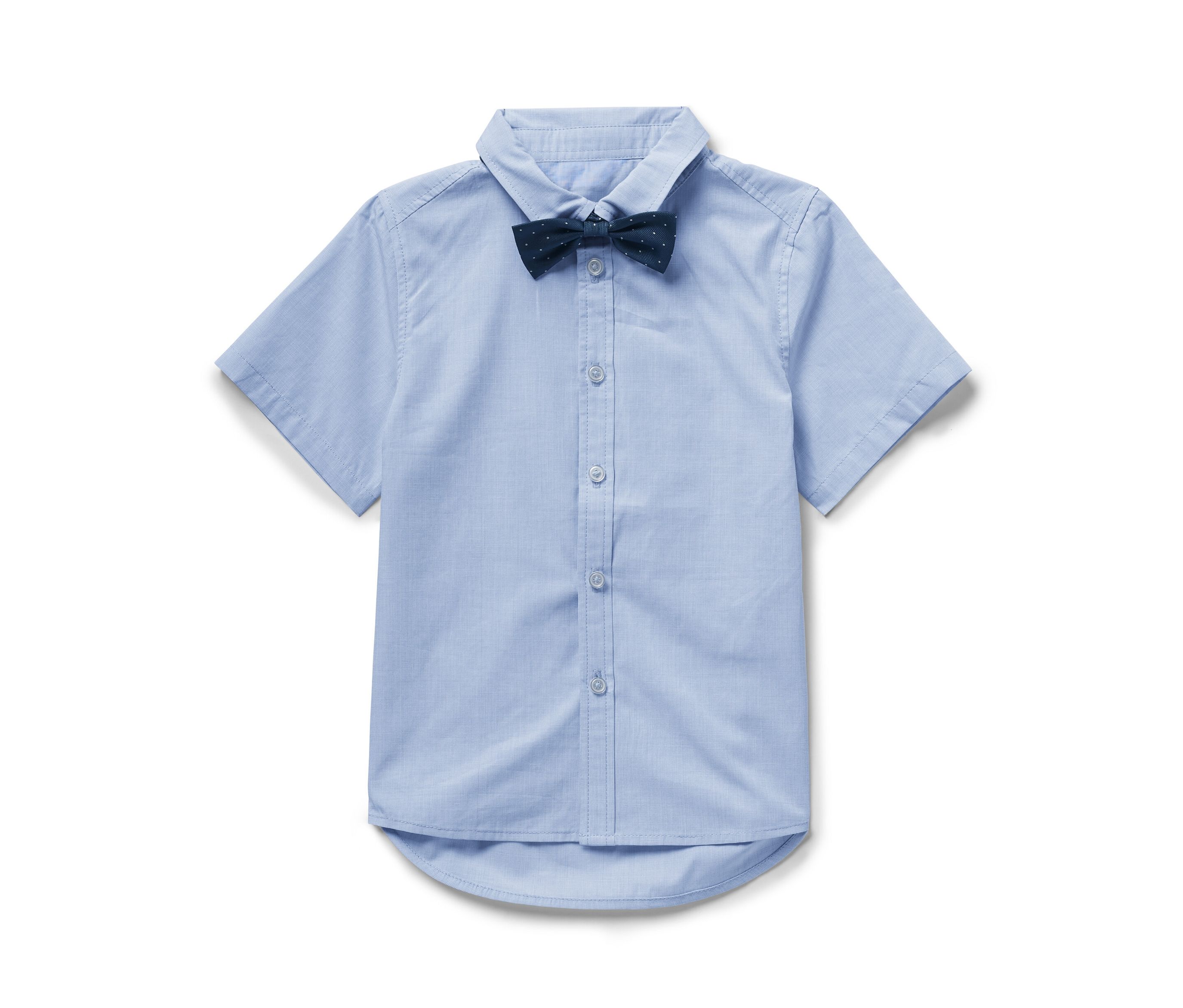 Tchibo - Kinderhemd mit Fliege - Jungen - Gr. 122/128 - hellblau