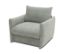 DOMO collection Schlafsofa 1-Sitzer »Helsinki«, grau - Grau
