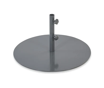 Leco Sonnenschirmständer, flach, Ø ca. 60 cm, ohne Rollen.