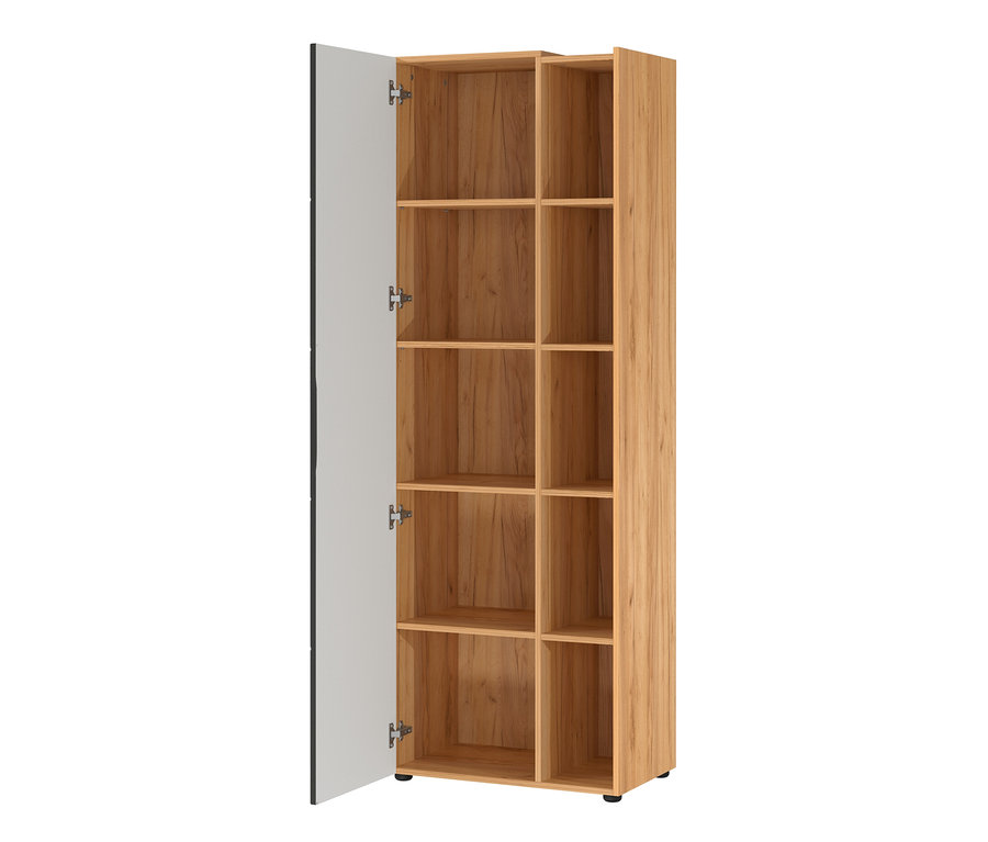 Geöffneter Aktenschrank »Olvera« mit Regalen.