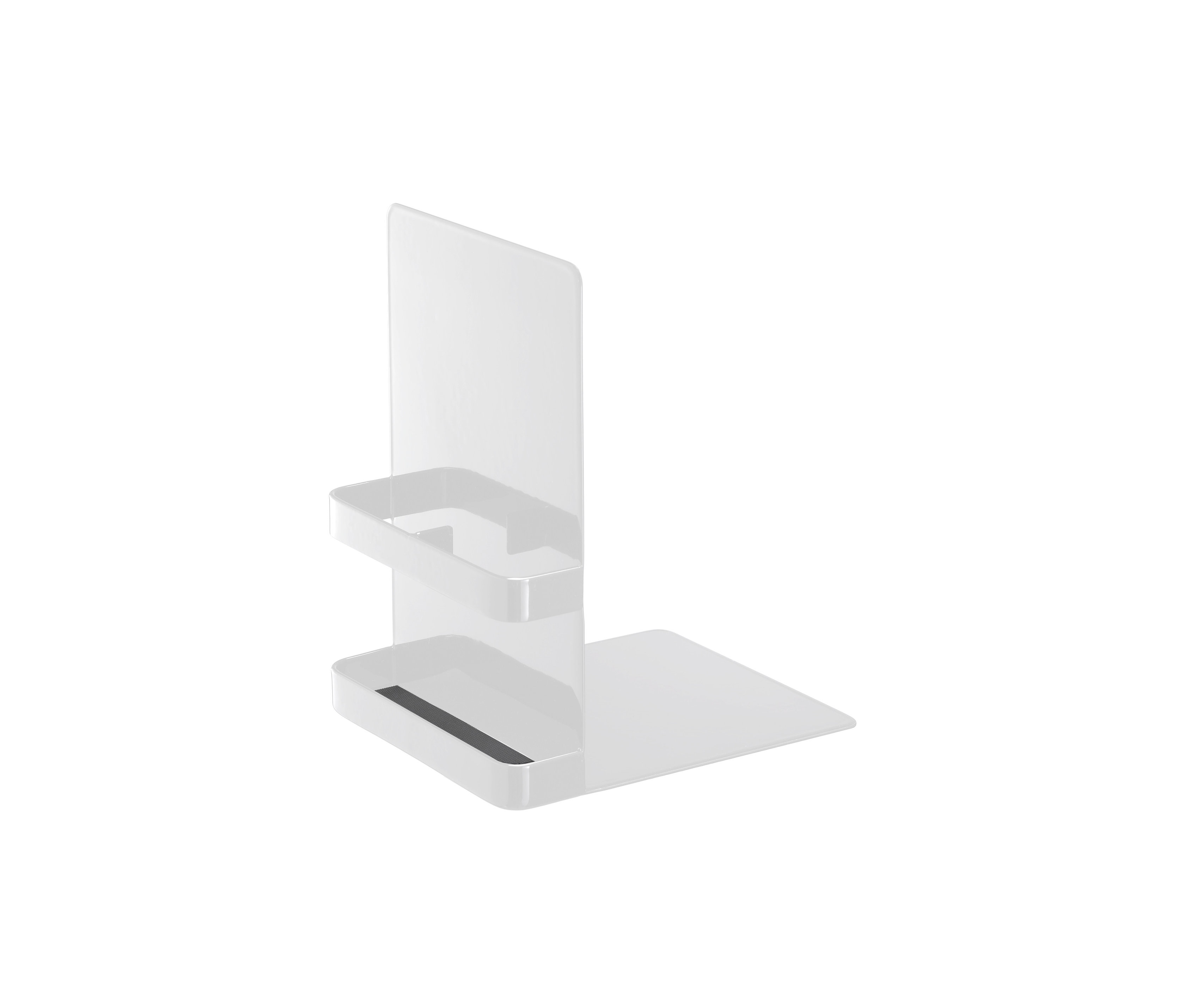 Weisser YAMAZAKI Buchstütze »TOWER«.