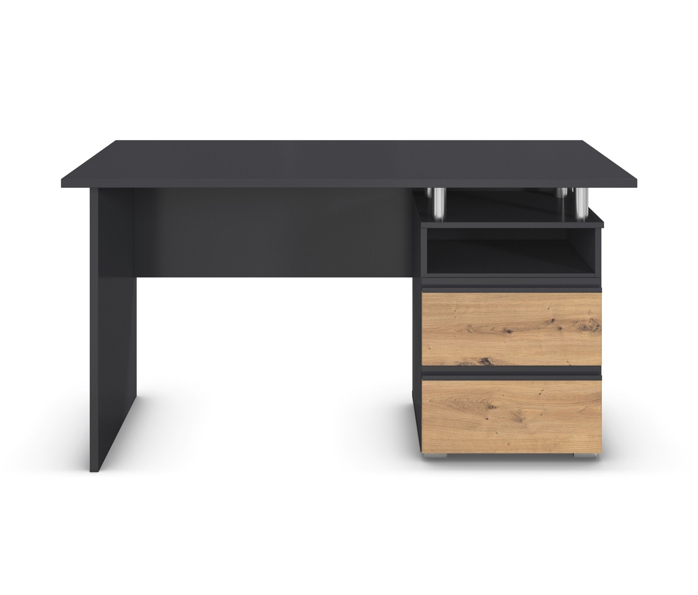 rauch Schreibtisch »Joel« - 140x66x75cm - grau - Holz