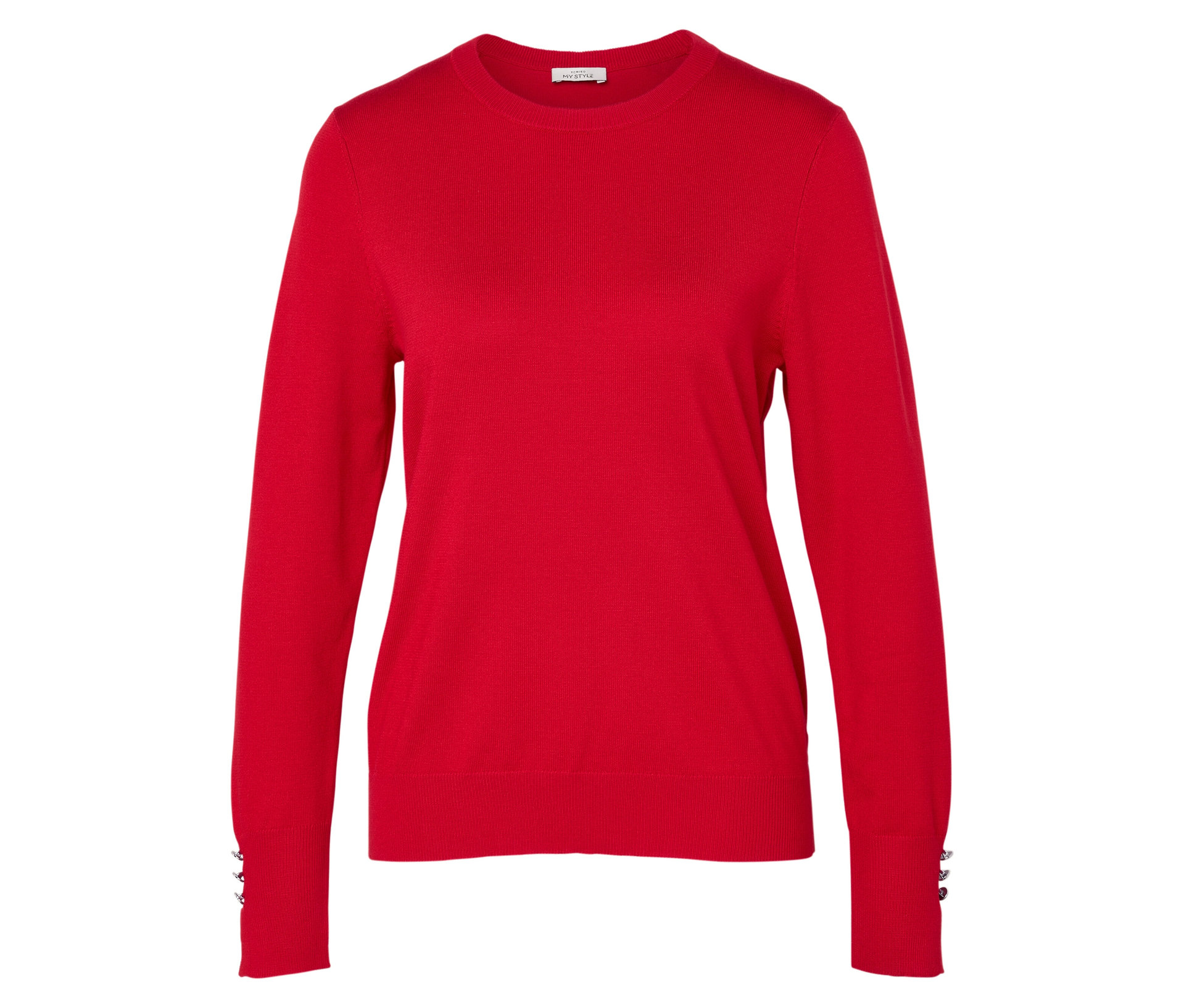 Feinstrickpullover - Damen - Gr. XXL - rot - rot