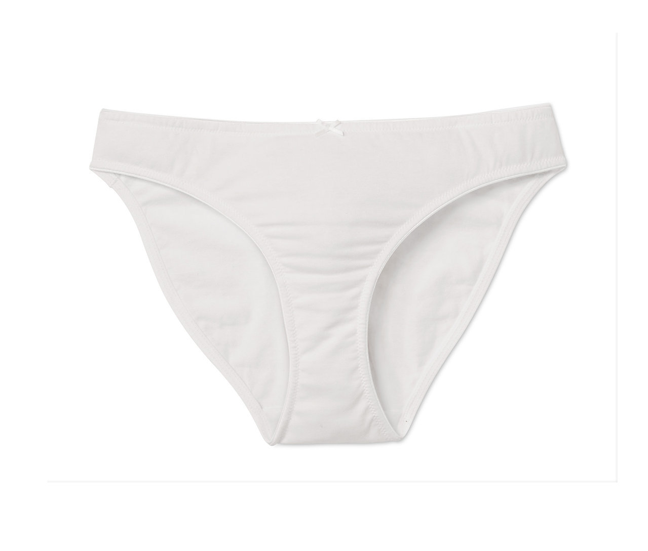 Weisser Slip, 5 Stück.