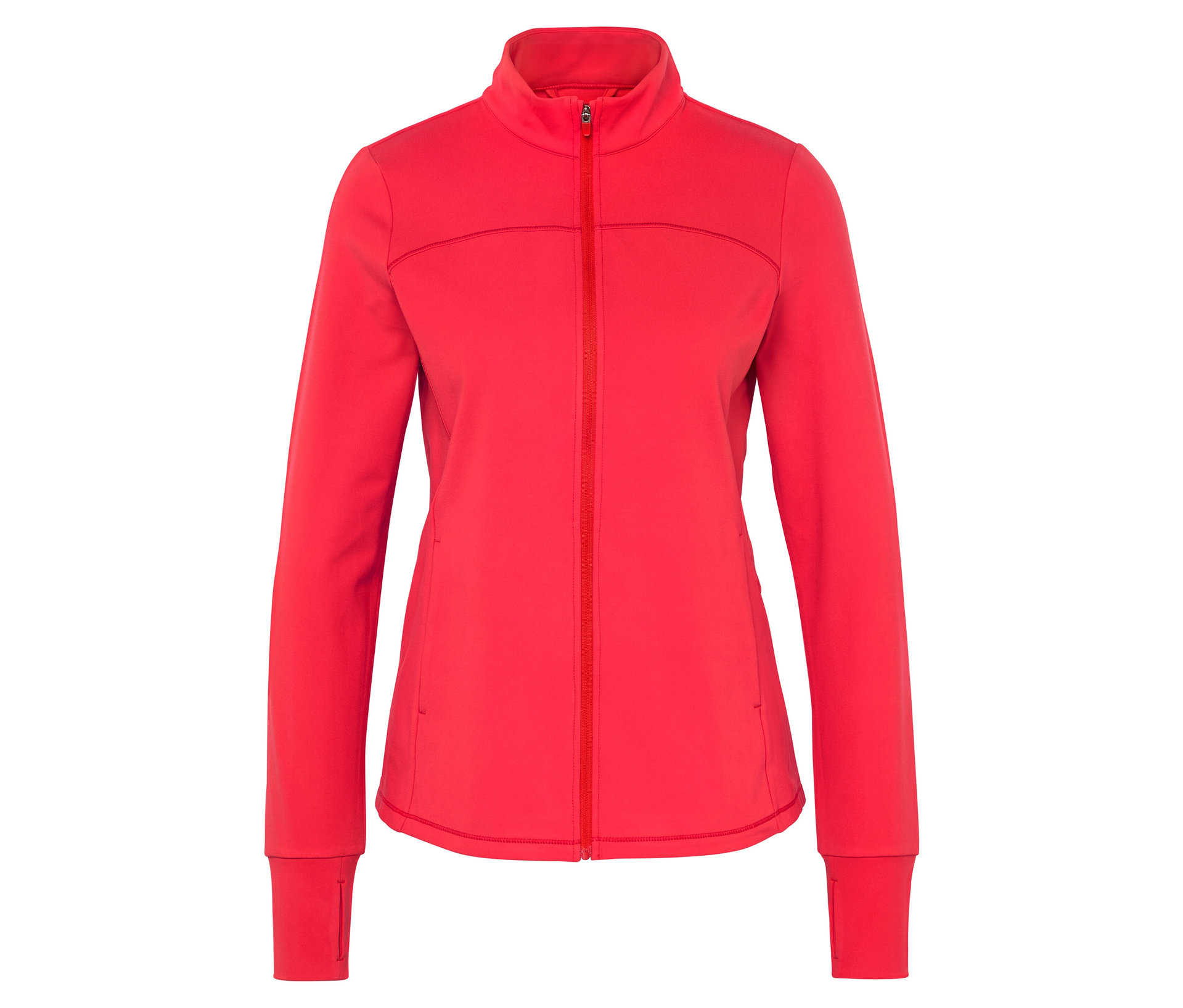 Sportjacke - Damen - Gr. L - rot - rot