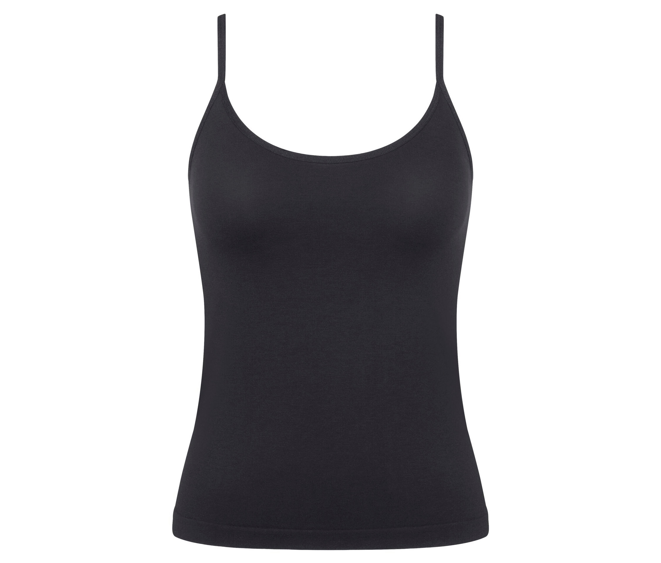 GO Sense Spaghetti Top - Damen - Gr. L - schwarz - schwarz