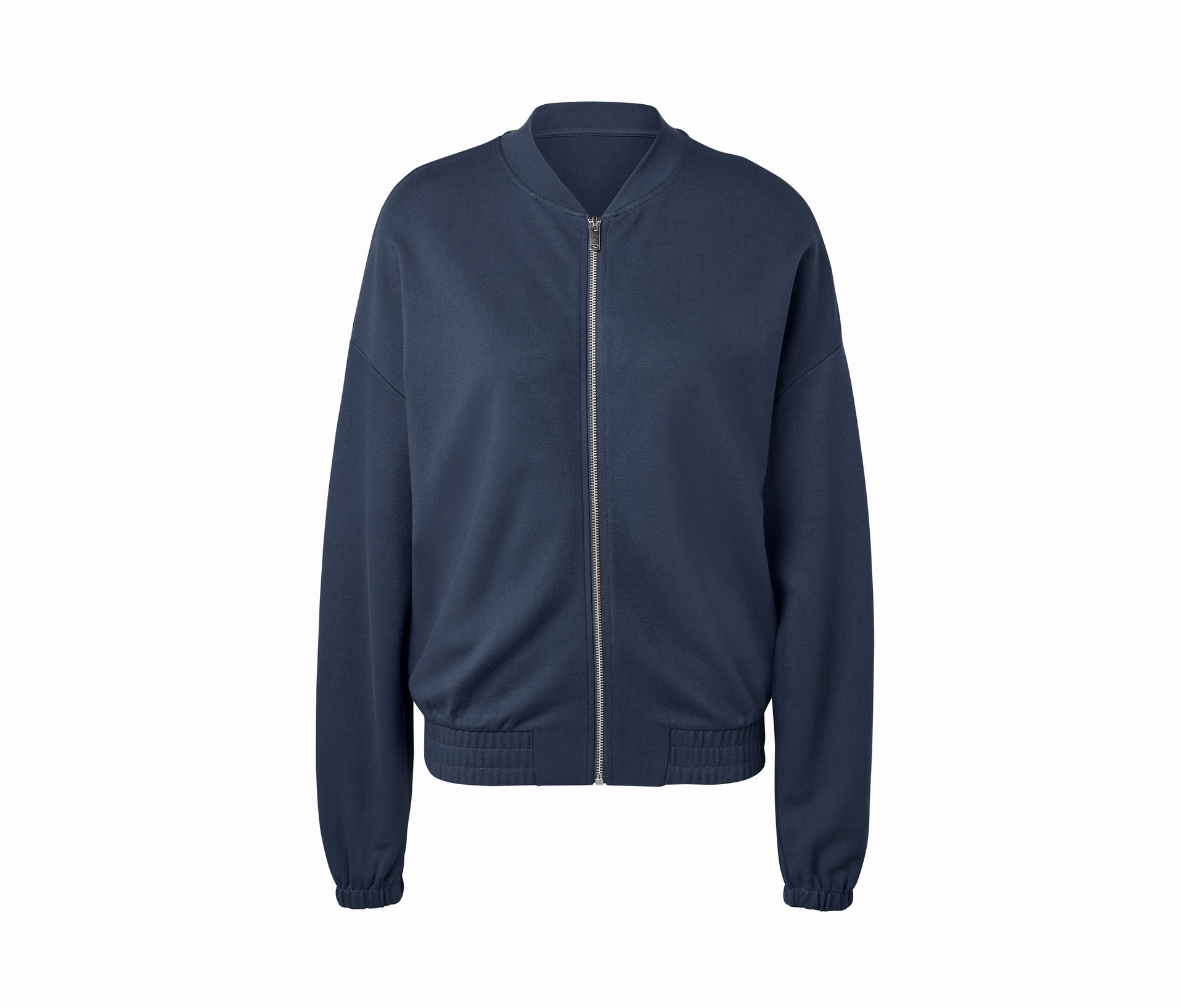 Sweatjacke - Damen - Gr. S - dunkelblau - dunkelblau