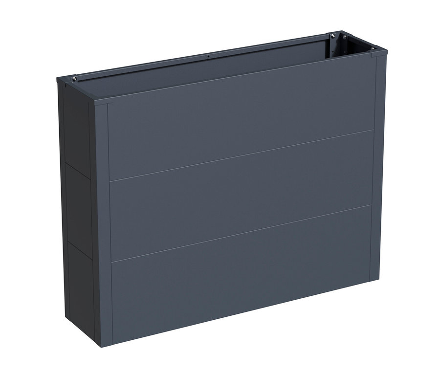 Pflanzkasten mit Einlegeboden, ca. 77 cm.