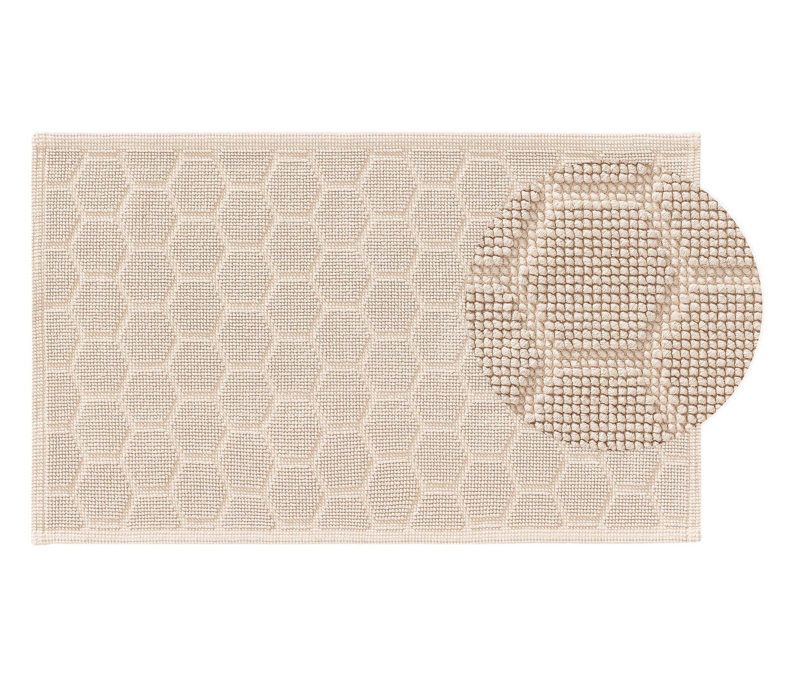 Benuta Badematte »Jojo« - beige - beige