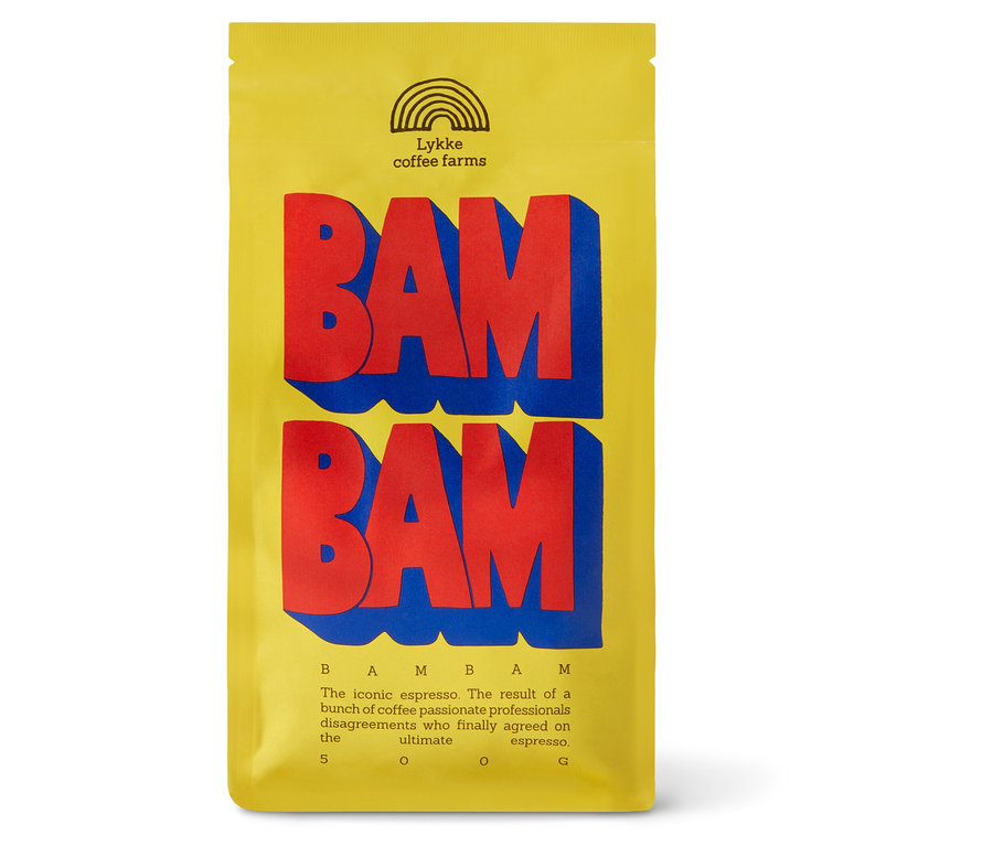 Lykke - BAM BAM Espresso - 500 g Ganze Bohne