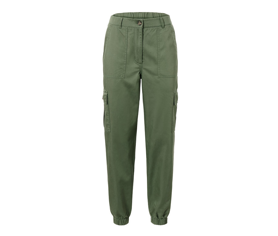 Grüne Cargohose.