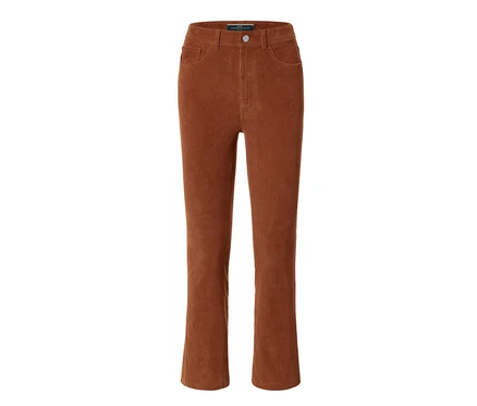 Eine ausgestellte Cordhose.