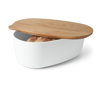 Brotkasten mit Schneidebrett