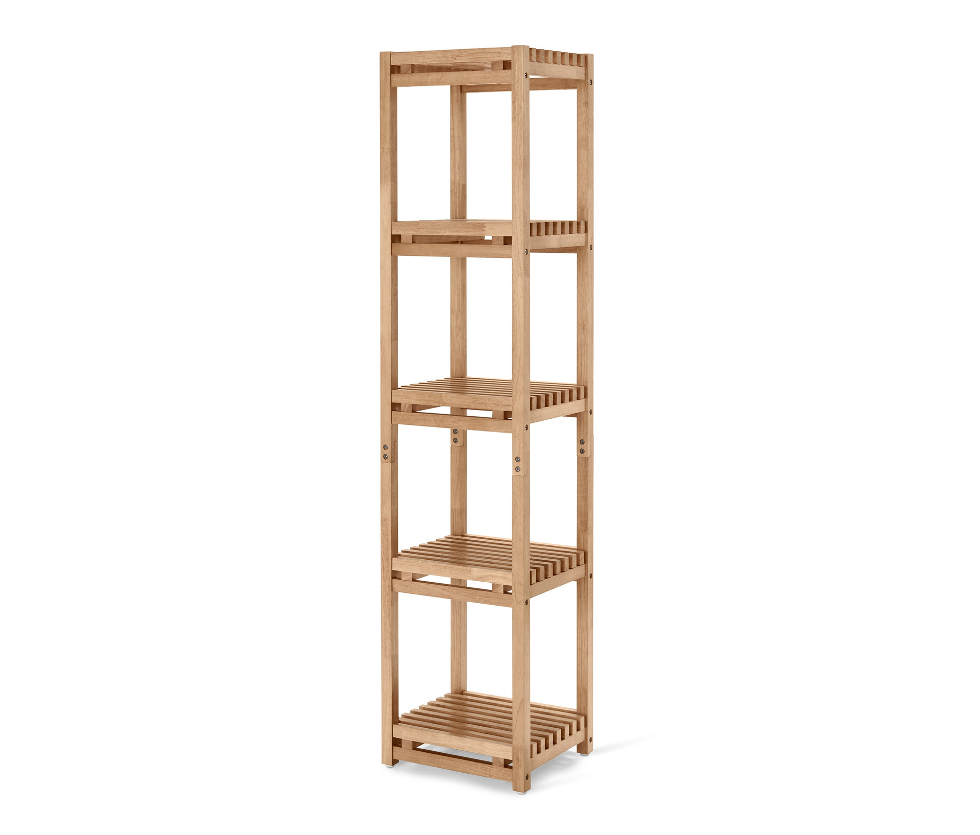 Tchibo - Schmales Standregal - 38,5x34x167cm - braun -