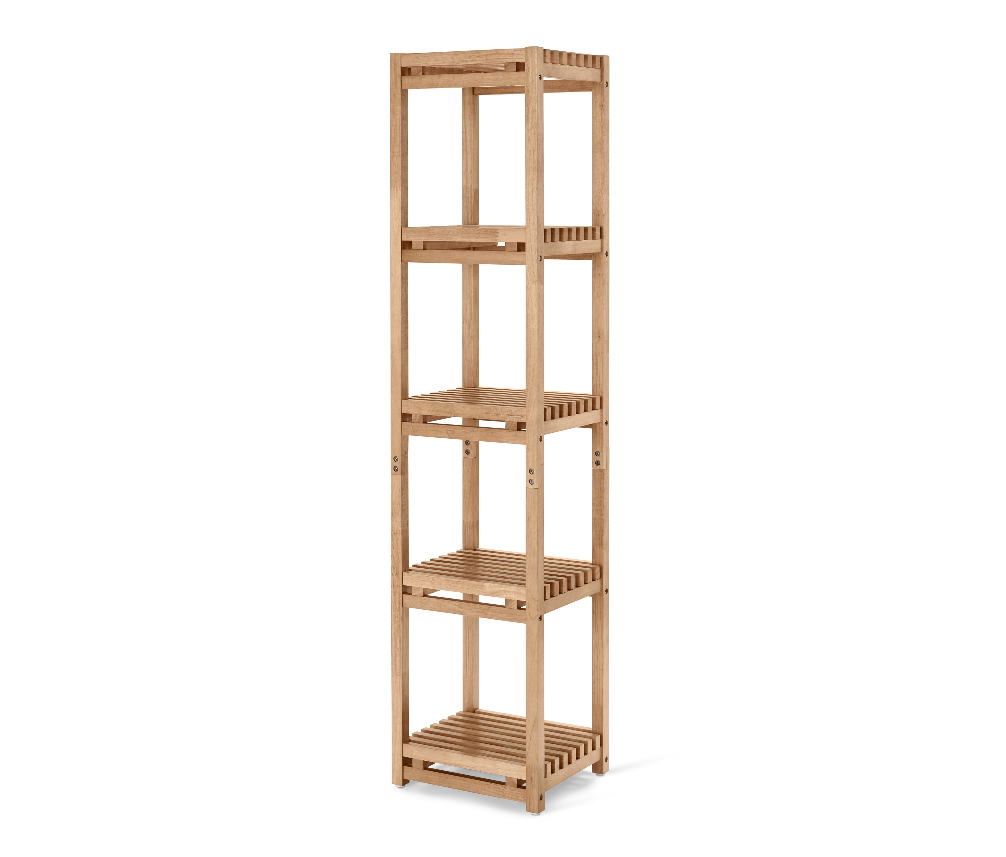 Tchibo - Schmales Standregal - 38,5x34x167cm - braun - Holz