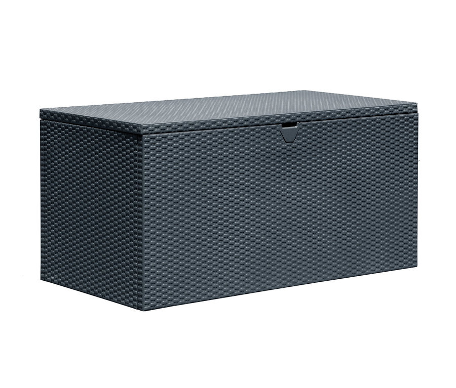 Graue Auflagenbox, ca. 509 l.