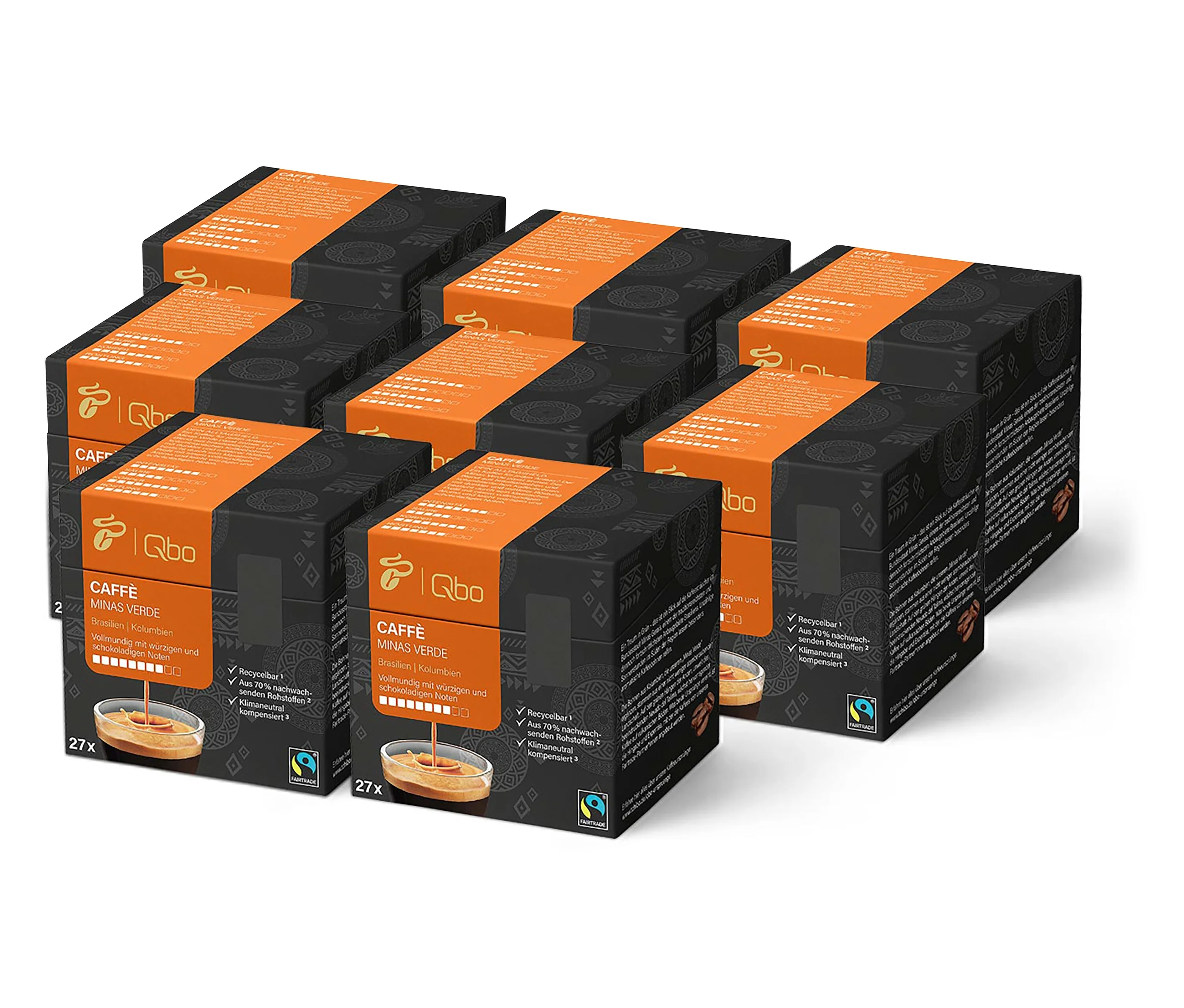 Kapseln 1 günstig Kaufen-Qbo Caffè Minas Verde - 216 Kapseln - Intensität: 8/10. Qbo Caffè Minas Verde - 216 Kapseln - Intensität: 8/10 <![CDATA[Qbo Caffè MINAS VERDE - 216 Kapseln Aufbewahrungshinweise: Unter Schutzatmosphäre verpackt., Trocken, dunkel und vo