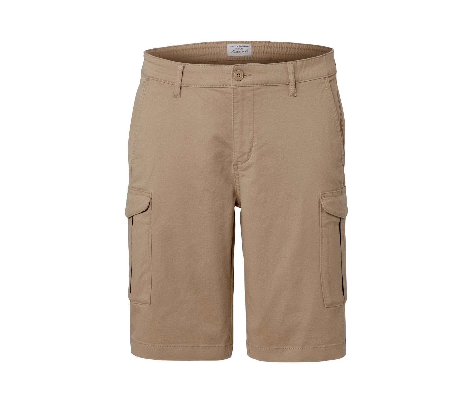 Cargo-Shorts - Herren - Gr. 38 - beige - beige