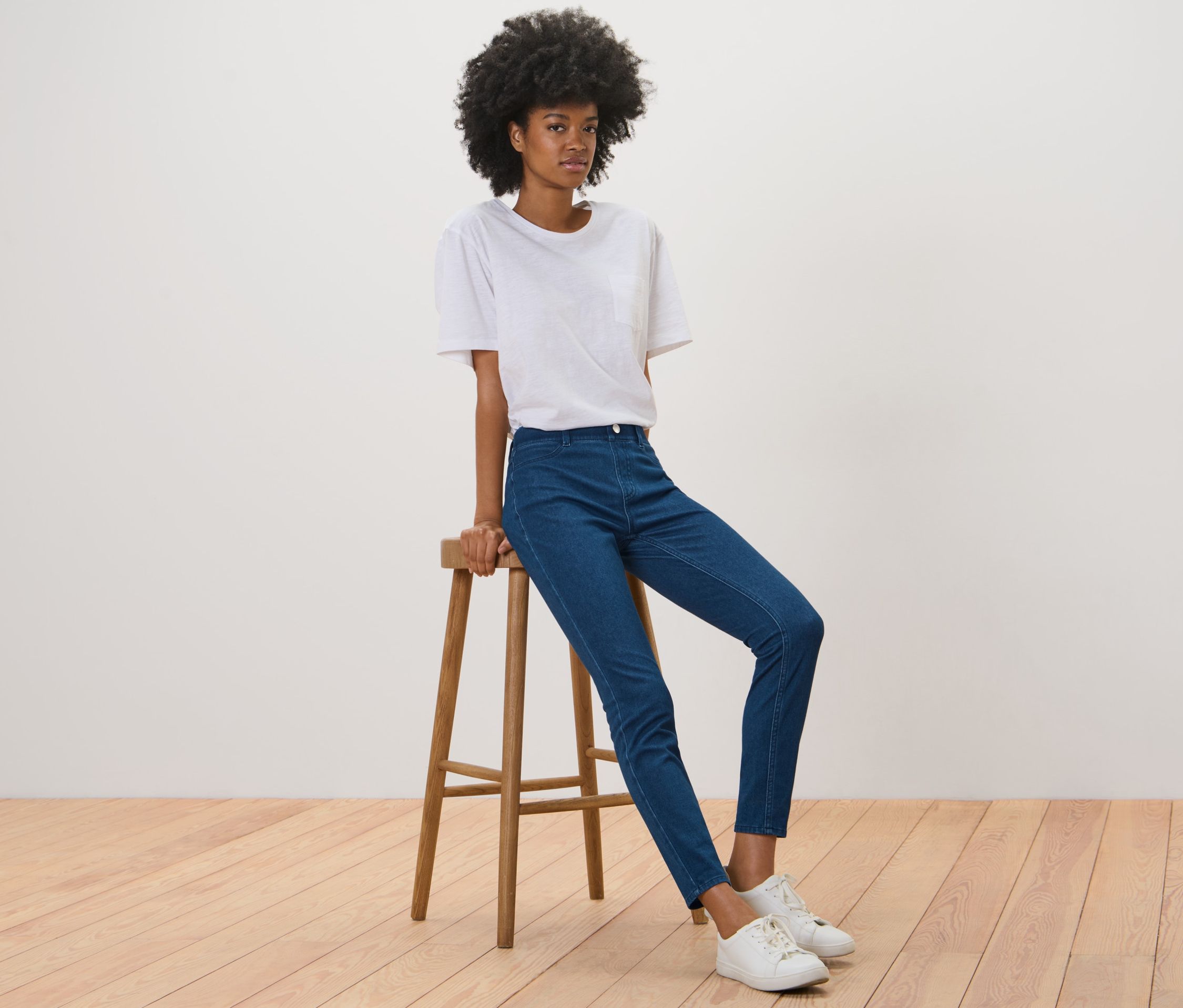 Thumbnail - Tchibo - Jeggings - Damen - Gr. M - dunkelblau