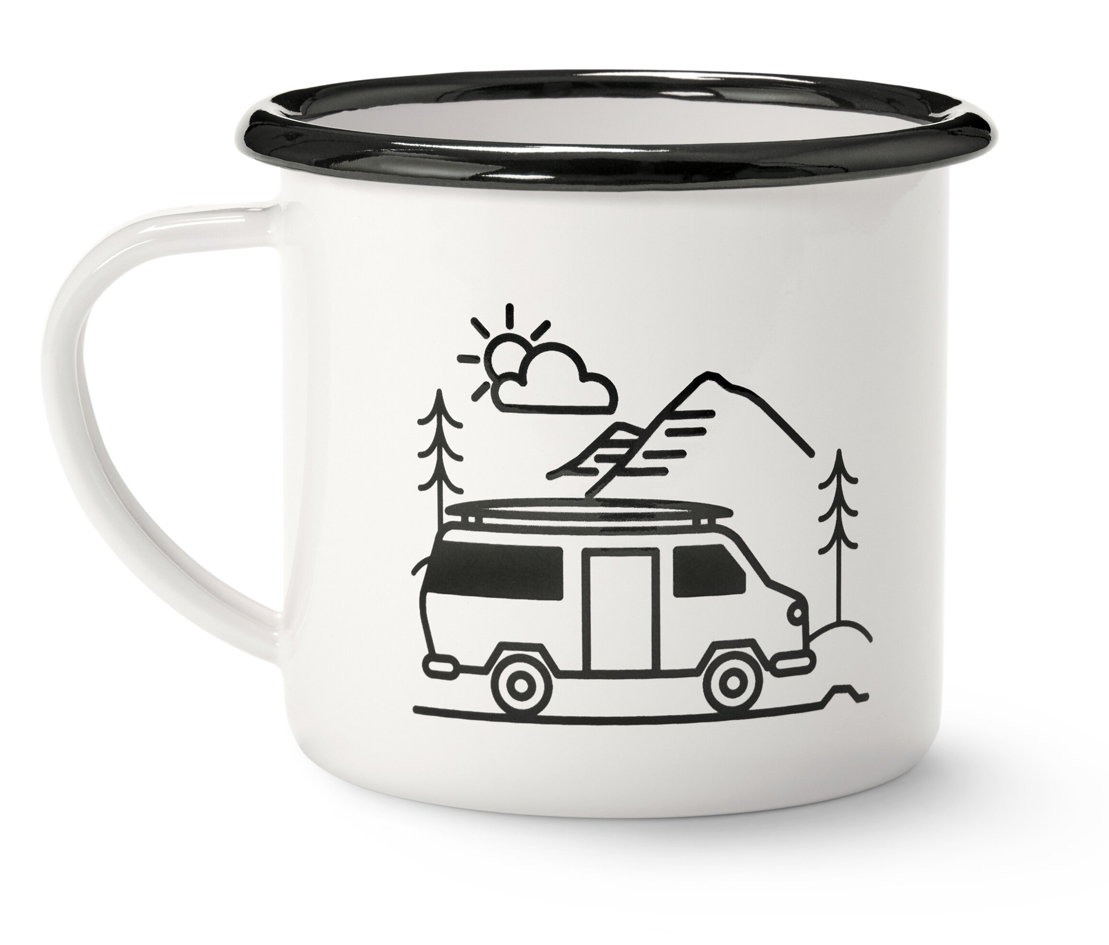 Tchibo - Emaille-Kaffeebecher - schwarz. Tchibo - Emaille-Kaffeebecher - schwarz <![CDATA[Emaille-Kaffeebecher, 380 ml Farbe: Weiß mit schwarzem Aufdruck und Rand Material: Emaille Maße: Durchmesser: ca. 9,4 cm mit Rand; ca. 8 cm ohne Rand Bruchsicherer E 80 cm günstig Kaufen-Tchibo - Emaille-Kaffeebecher - schwarz. Tchibo - Emaille-Kaffeebecher - schwarz <![CDATA[Emaille-Kaffeebecher, 380 ml Farbe: Weiß mit schwarzem Aufdruck und Rand Material: Emaille Maße: Durchmesser: ca. 9,4 cm mit Rand; ca. 8 cm ohne Rand Bruchsicherer E