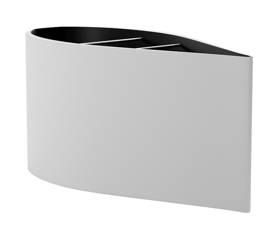 Ein weißes Wings for Living Hochbeet »Amsterdam« Gr. M vor einem weißen Hintergrund.