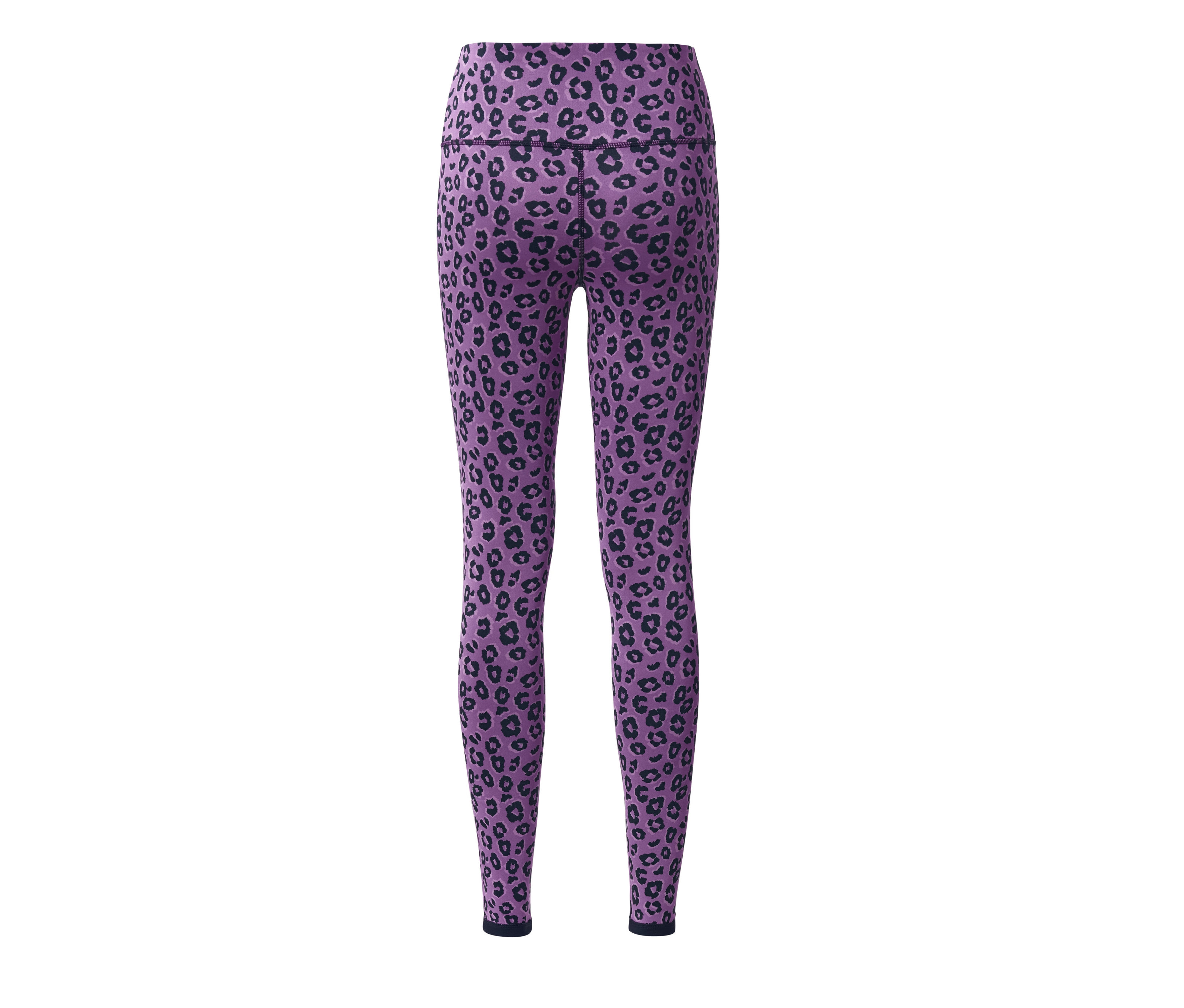 Thumbnail - Tchibo - Wende-Sporttight - Damen - Gr. XL - dunkelblau/print